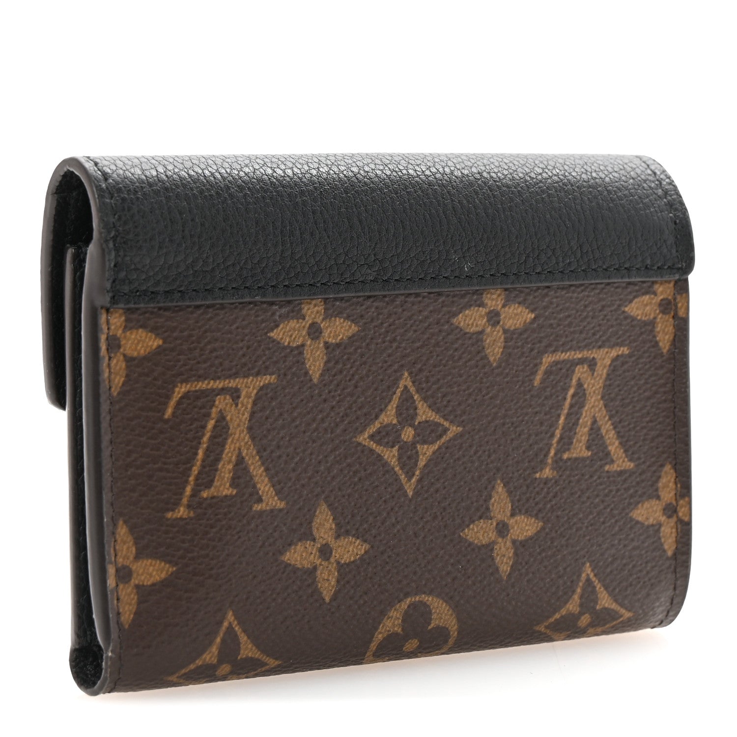 Louis Vuitton Monogram Pallas Compact Wallet NM Black 3 of 7