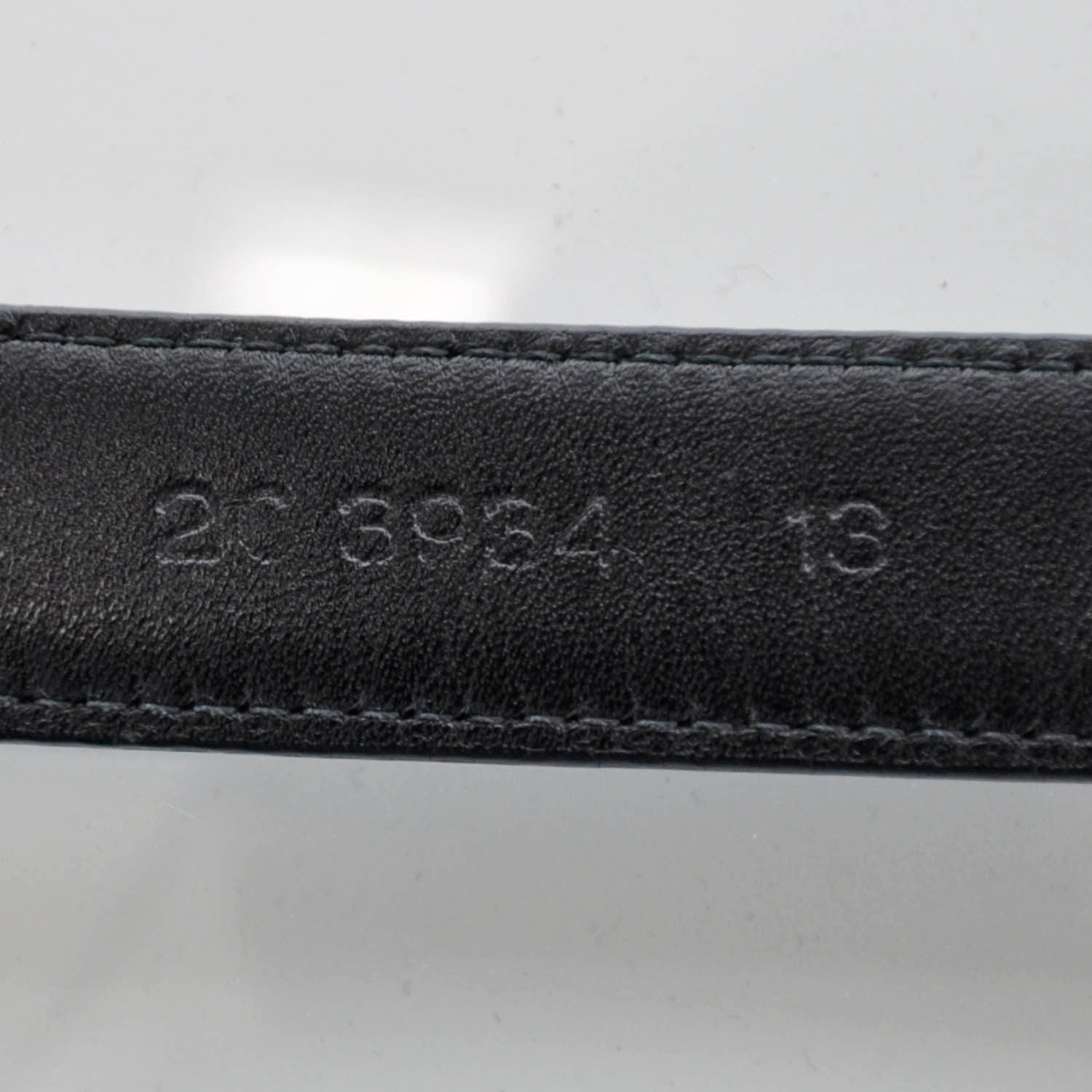 Prada Leather Logo Belt 34 Black 4 of 6