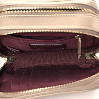 Chanel Metallic Lambskin Mini Coco Boy Camera Case Dark Gold 6 of 13