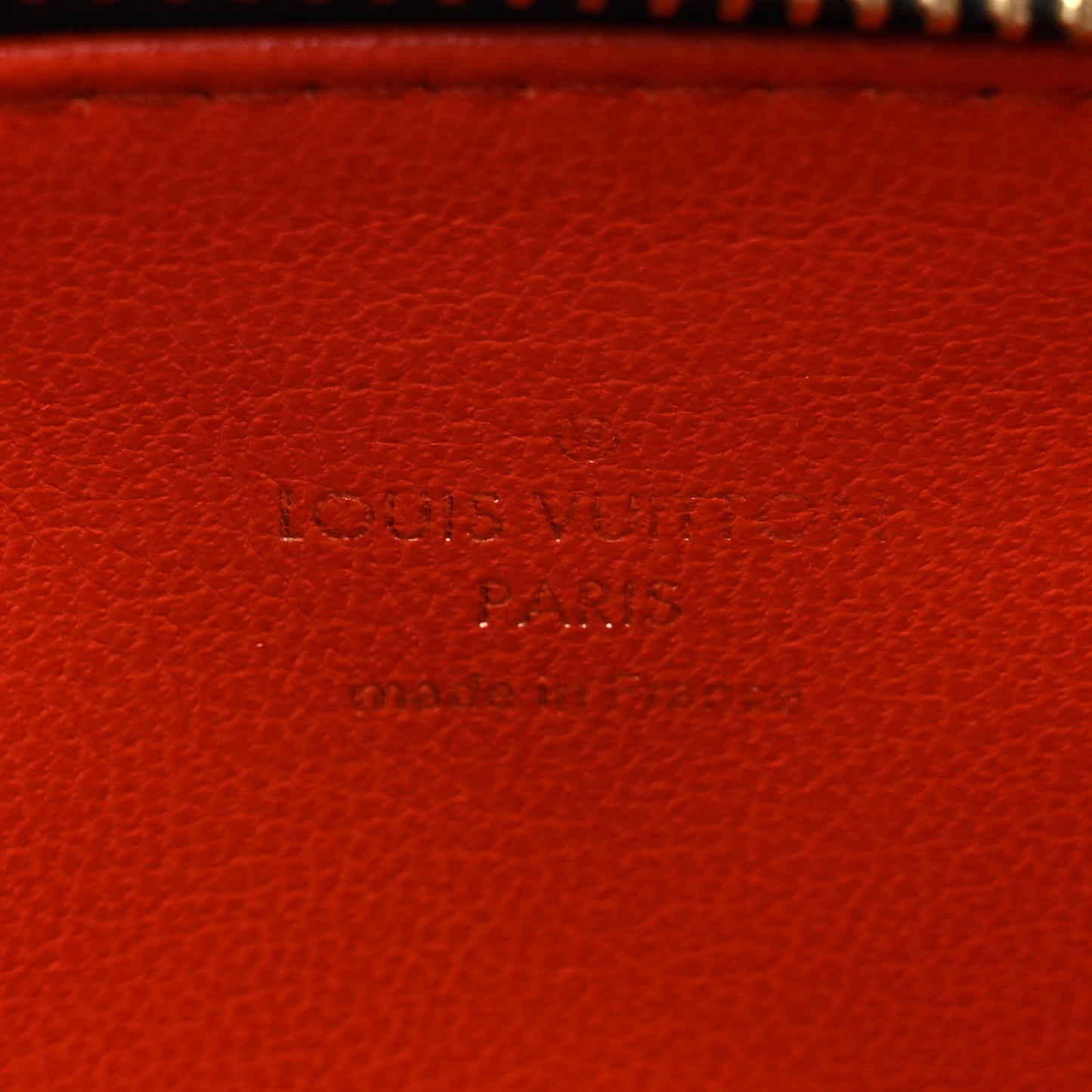 Lambskin Embossed Monogram Coussin BB Black