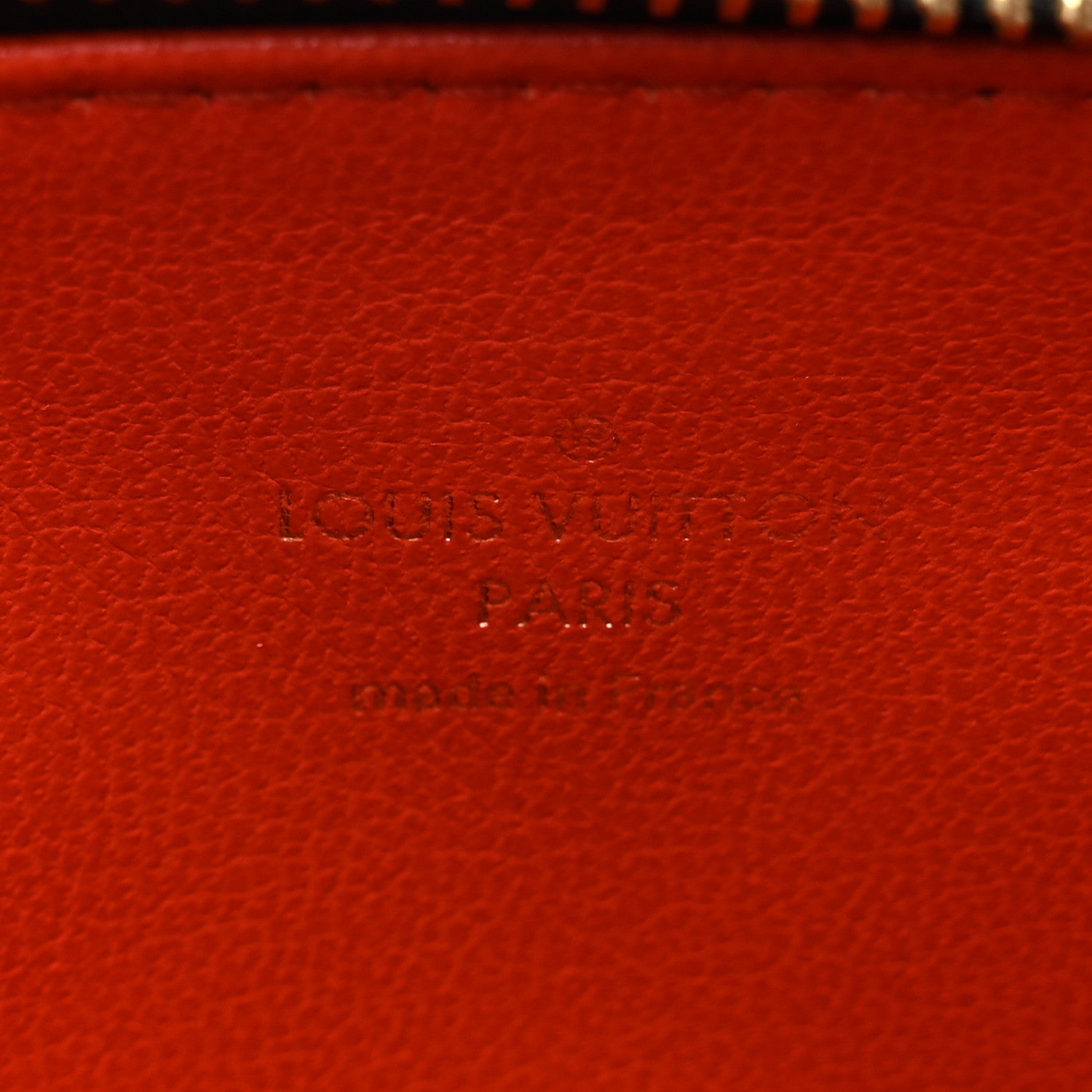 Louis Vuitton Lambskin Embossed Monogram Coussin BB Black 8 of 13
