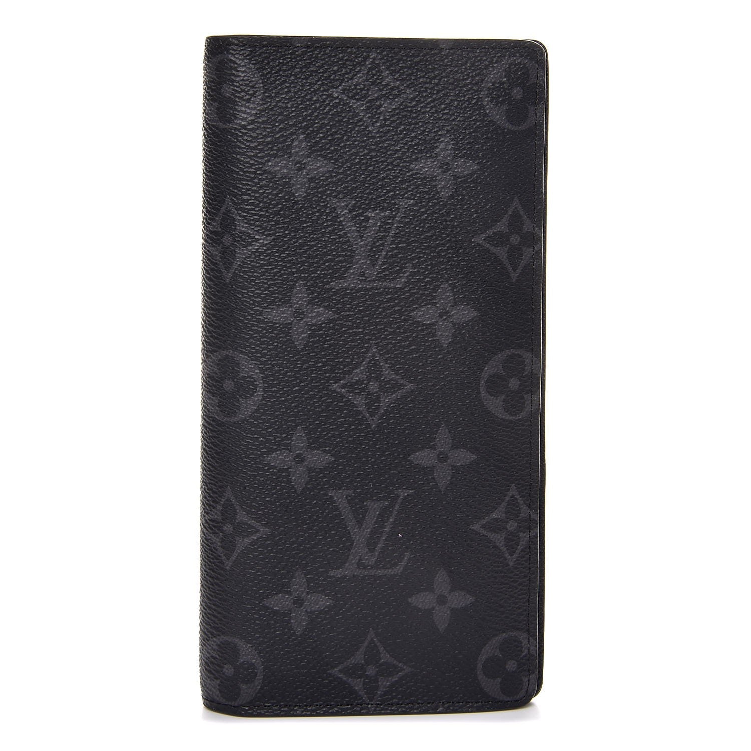Louis Vuitton Monogram Eclipse Brazza Wallet 1 of 10