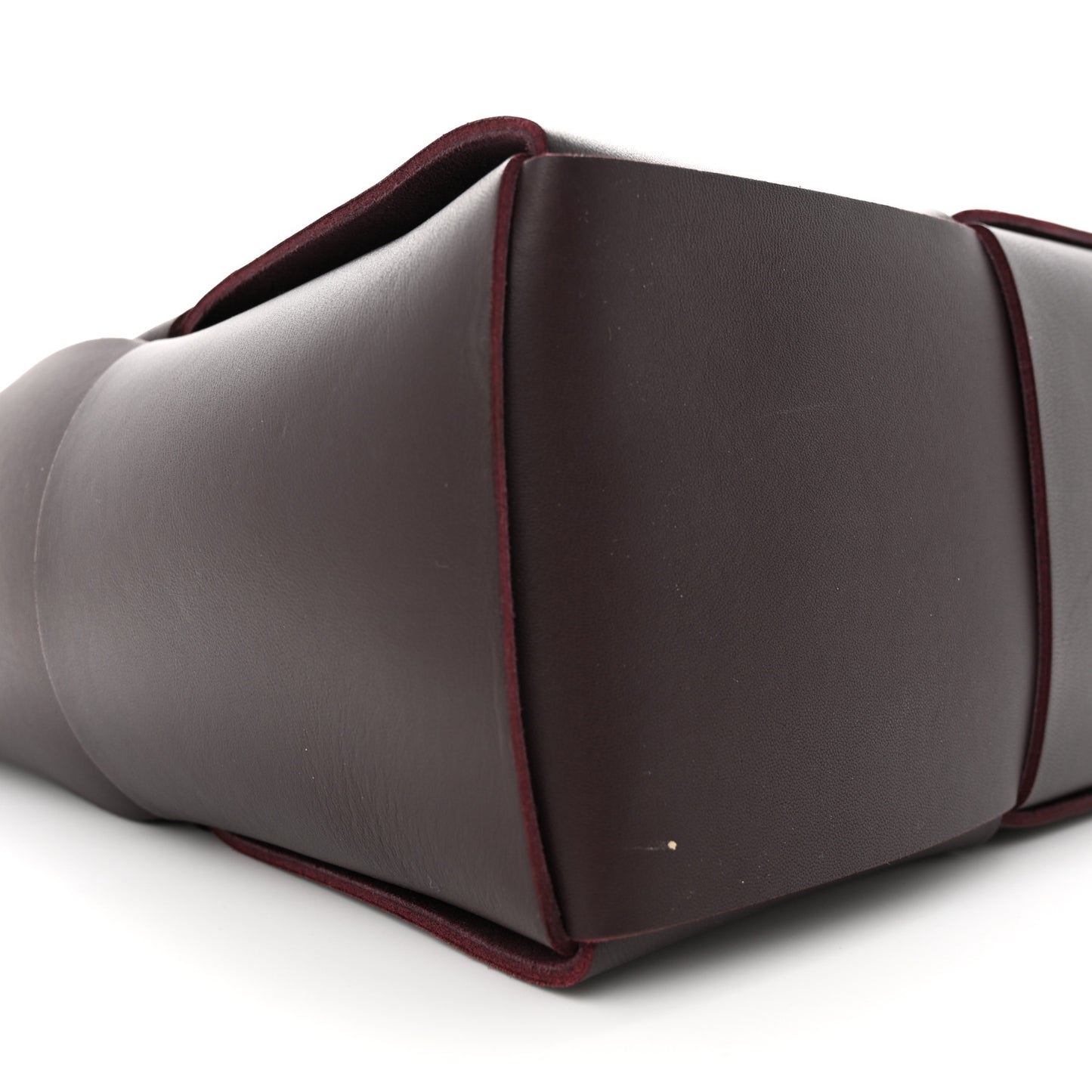 Nappa Maxi Intrecciato Medium Arco Tote Grape