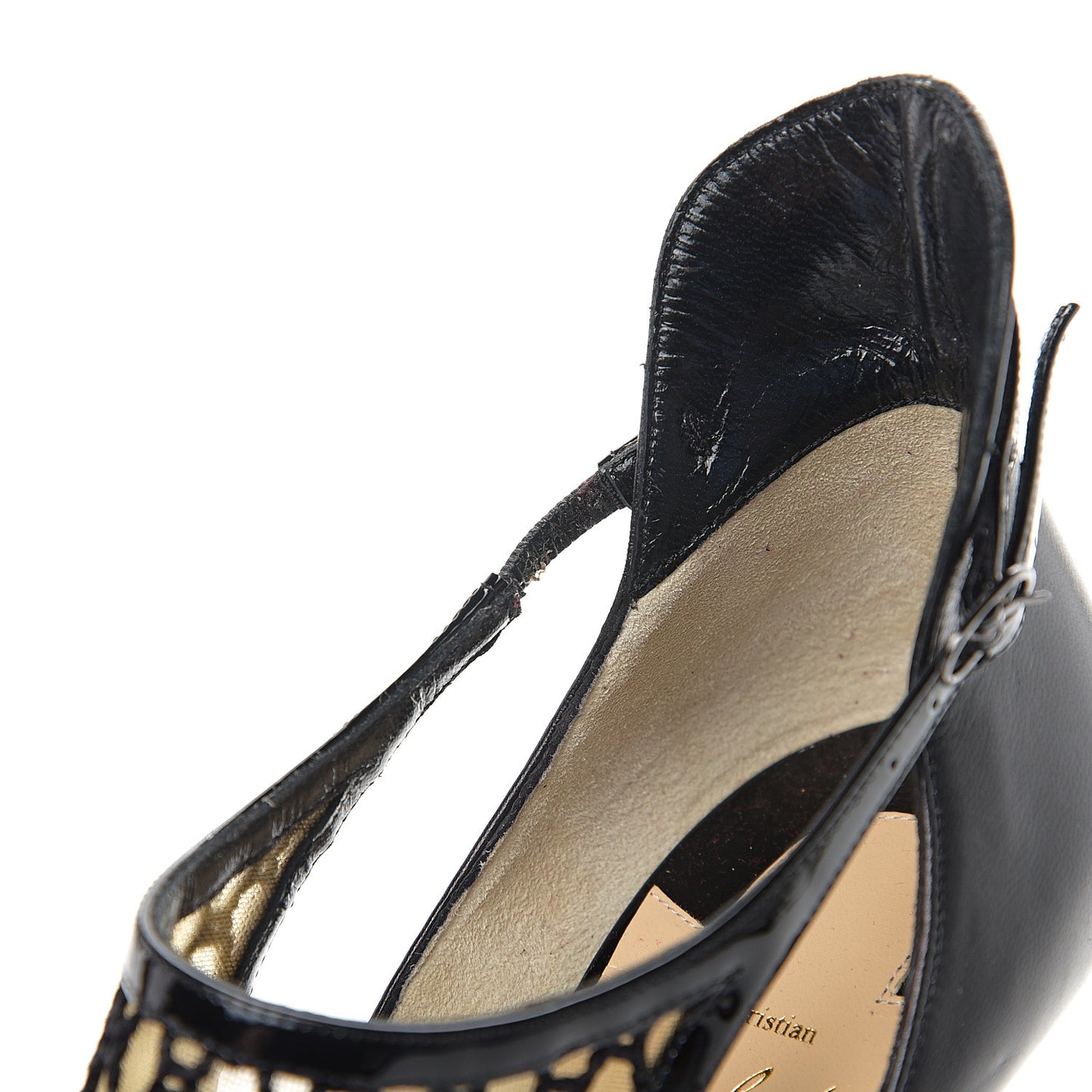 Kid Patent Mosaika 100 Pump 37 Black