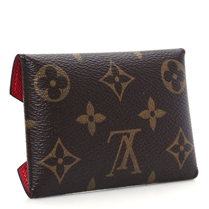 Louis Vuitton Monogram LV Colormania Kirigami Card Holder Sari Red 3 of 8