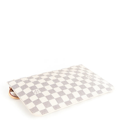 Louis Vuitton Damier Azur Neverfull MM GM Pochette 3 of 7
