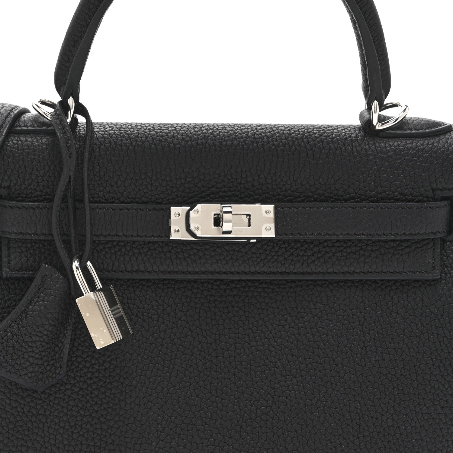 Hermes Togo Kelly Retourne 25 Black 8 of 10