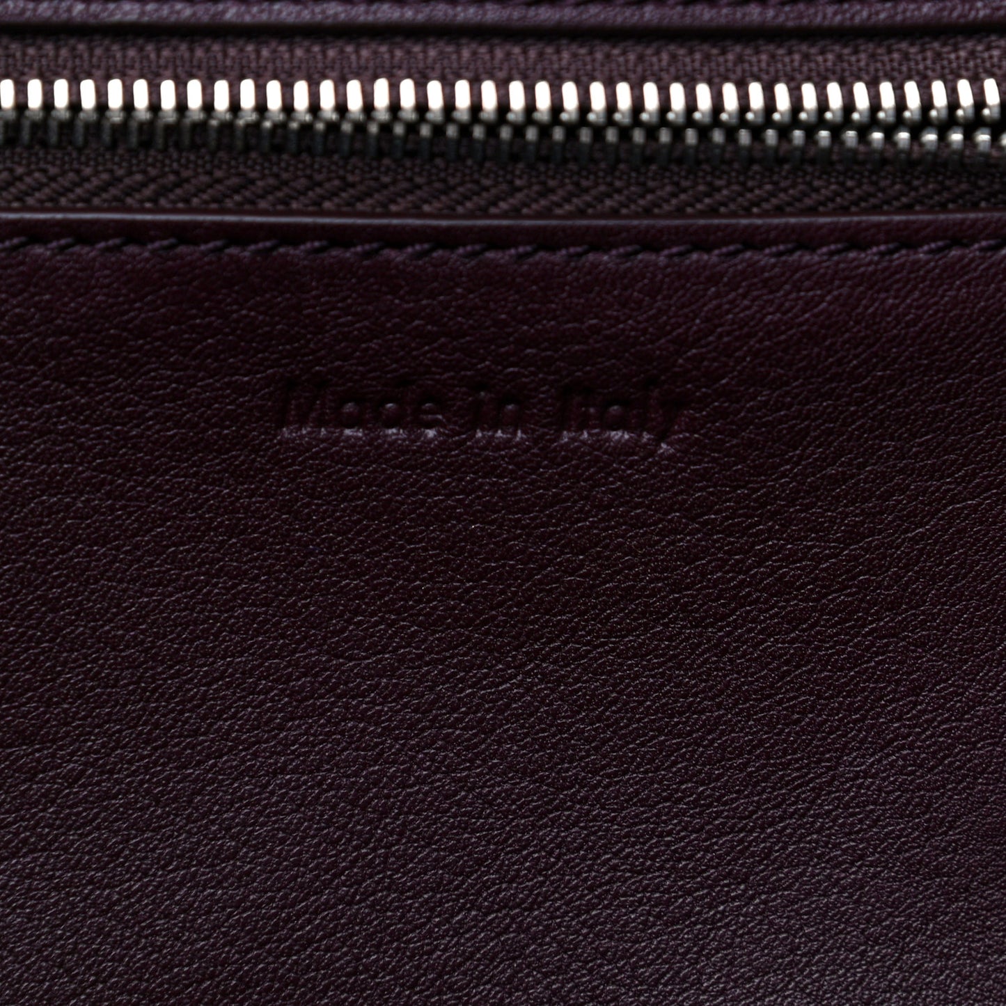 Smooth Calfskin Small Big Bag Burgundy