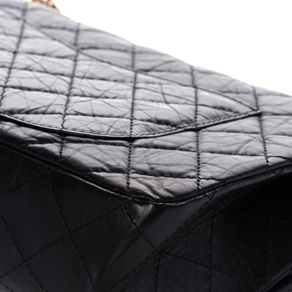 Chanel Aged Calfskin Quilted 2.55 Reissue 227 Flap Black 11 of 14