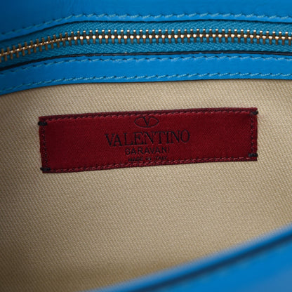 Valentino Garavani Vitello Small Glam Lock Rockstud Flap Parrot 6 of 8