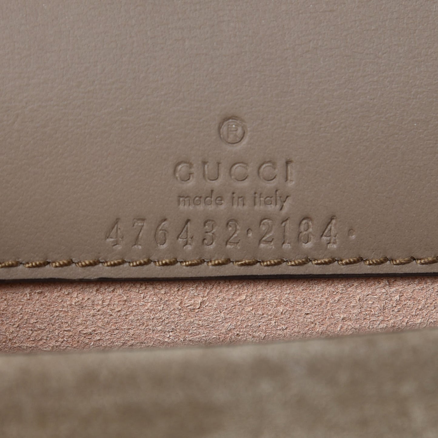 GG Supreme Monogram Super Mini Dionysus Shoulder Bag Taupe