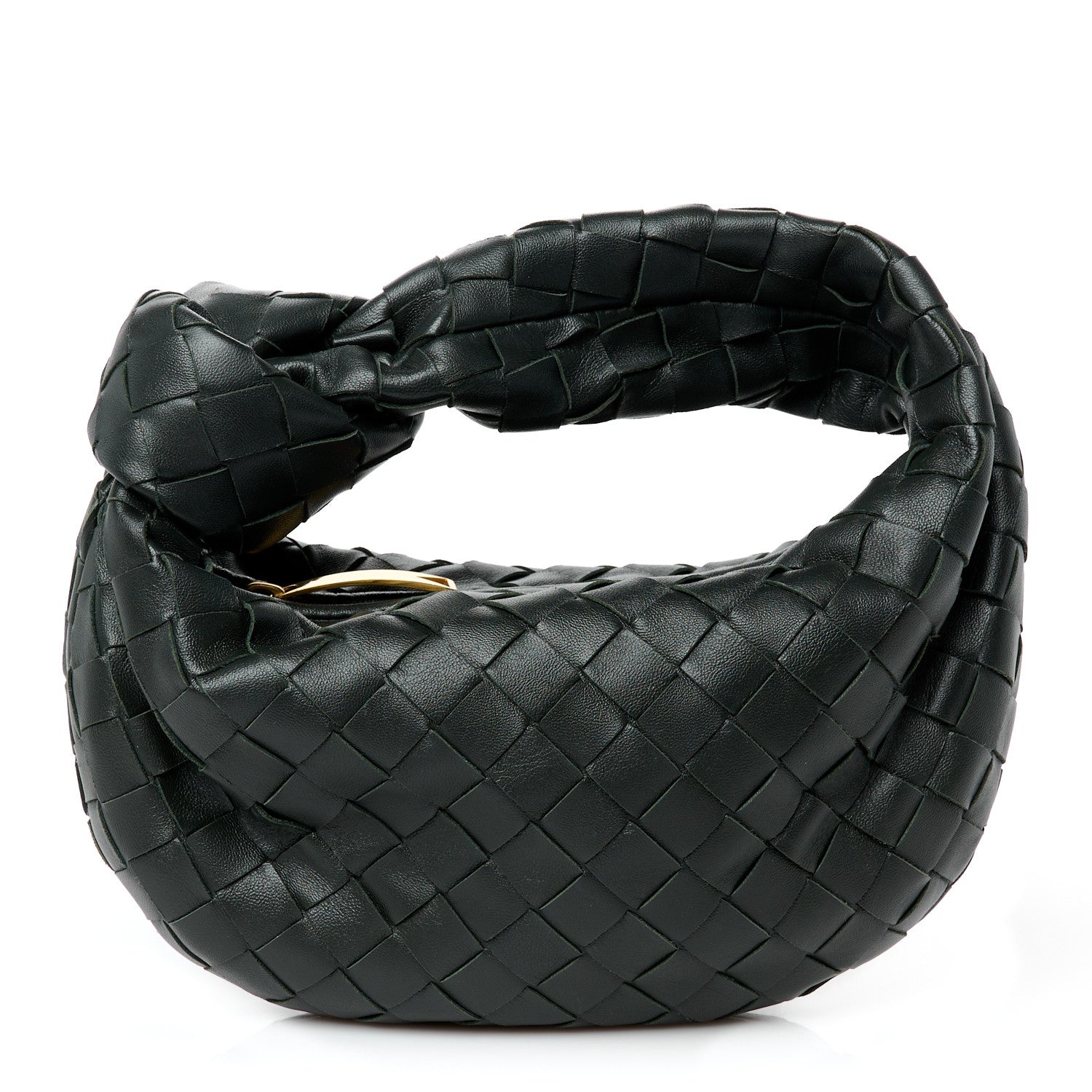 Bottega Veneta Nappa Intrecciato Mini Jodie Dark Moss 1 of 10