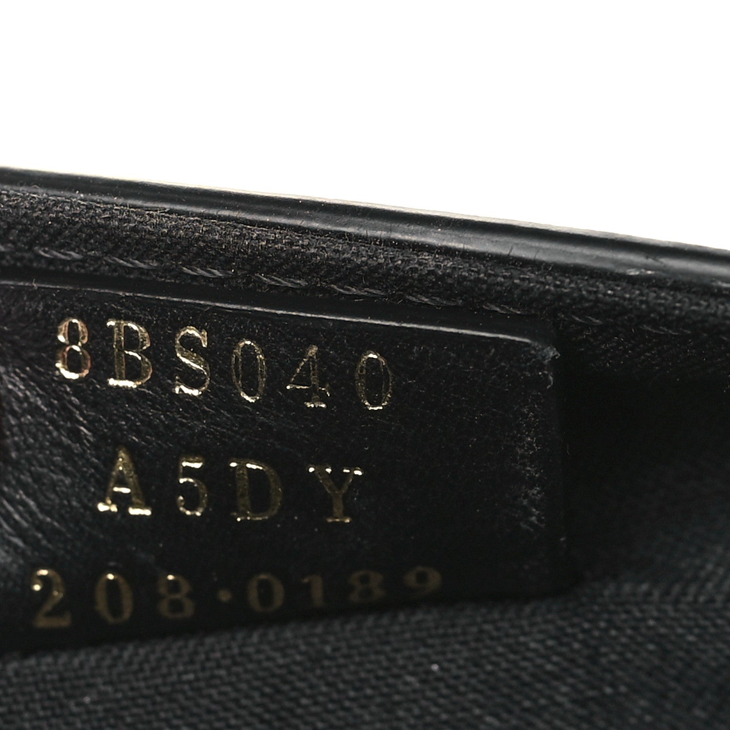 Fendi Vitello Grace Matte Duo Baguette Black 8 of 10