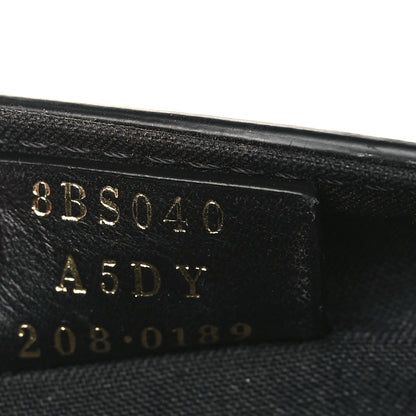 Fendi Vitello Grace Matte Duo Baguette Black 8 of 10