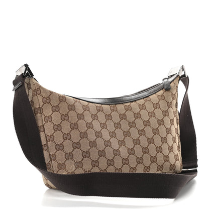 Gucci Monogram Shoulder Bag Dark Brown 2 of 10
