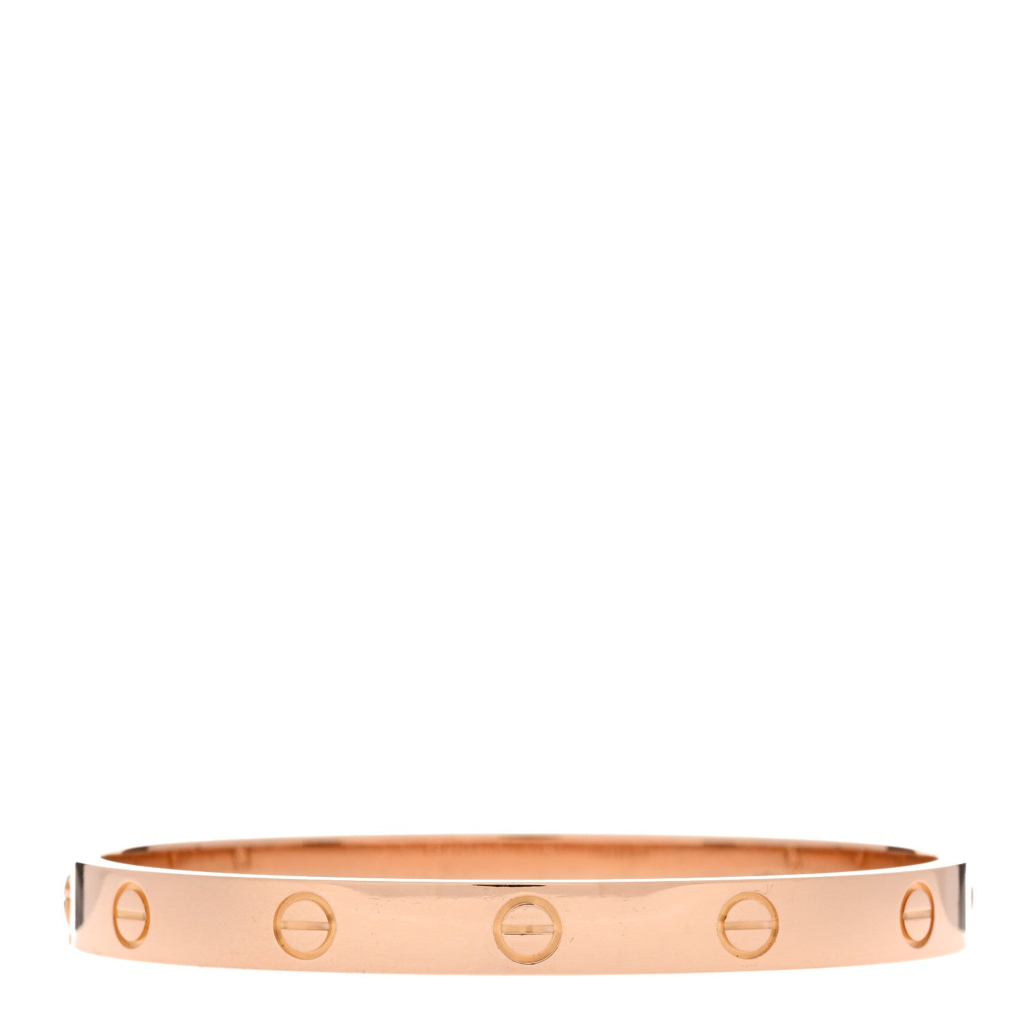 Cartier 18K Pink Gold LOVE Bracelet 17 2 of 4
