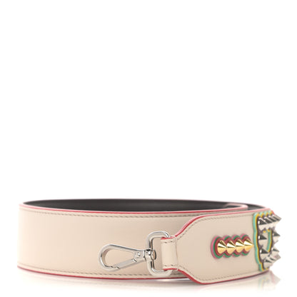 Fendi Vitello Dolce Fun Fair Metal Studded Strap You Camelia Multicolor 1 of 4