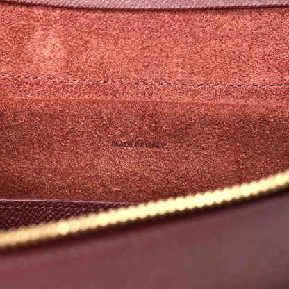 Celine Grained Calfskin Micro Belt Bag Plum 5 of 11