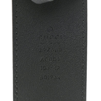 Gucci Moon Calfskin Double G 40mm Belt 105 42 Black 3 of 7