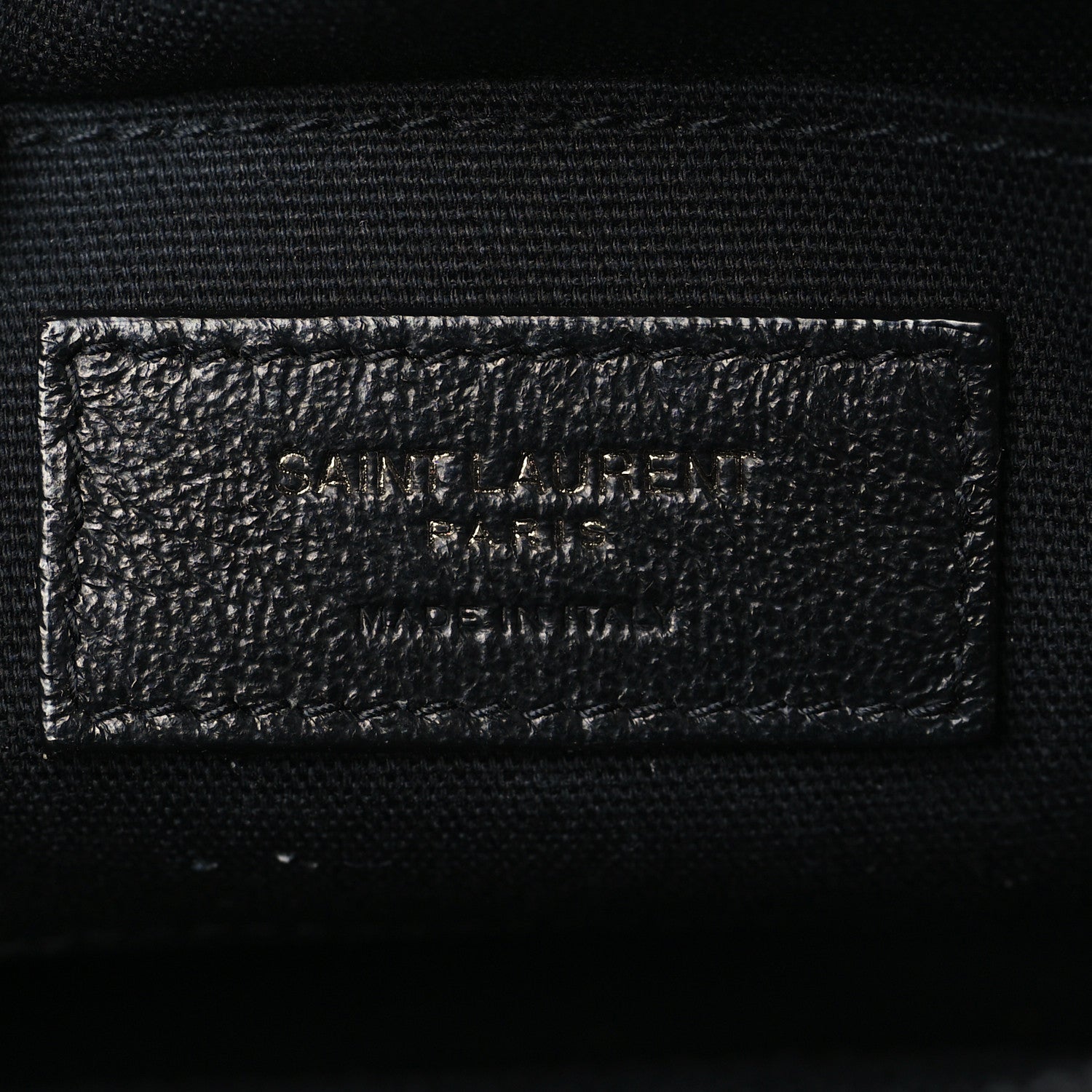Saint Laurent Grained Calfskin Small Camp Camera Bag Black 5 of 5
