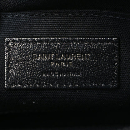 Saint Laurent Grained Calfskin Small Camp Camera Bag Black 5 of 5