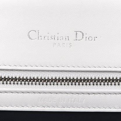 Christian Dior Patent Micro-Cannage Small Diorama Flap Bag White 6 of 10