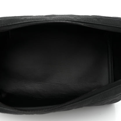 Louis Vuitton Taurillon Monogram Dopp Kit Toilet Pouch Black 5 of 8