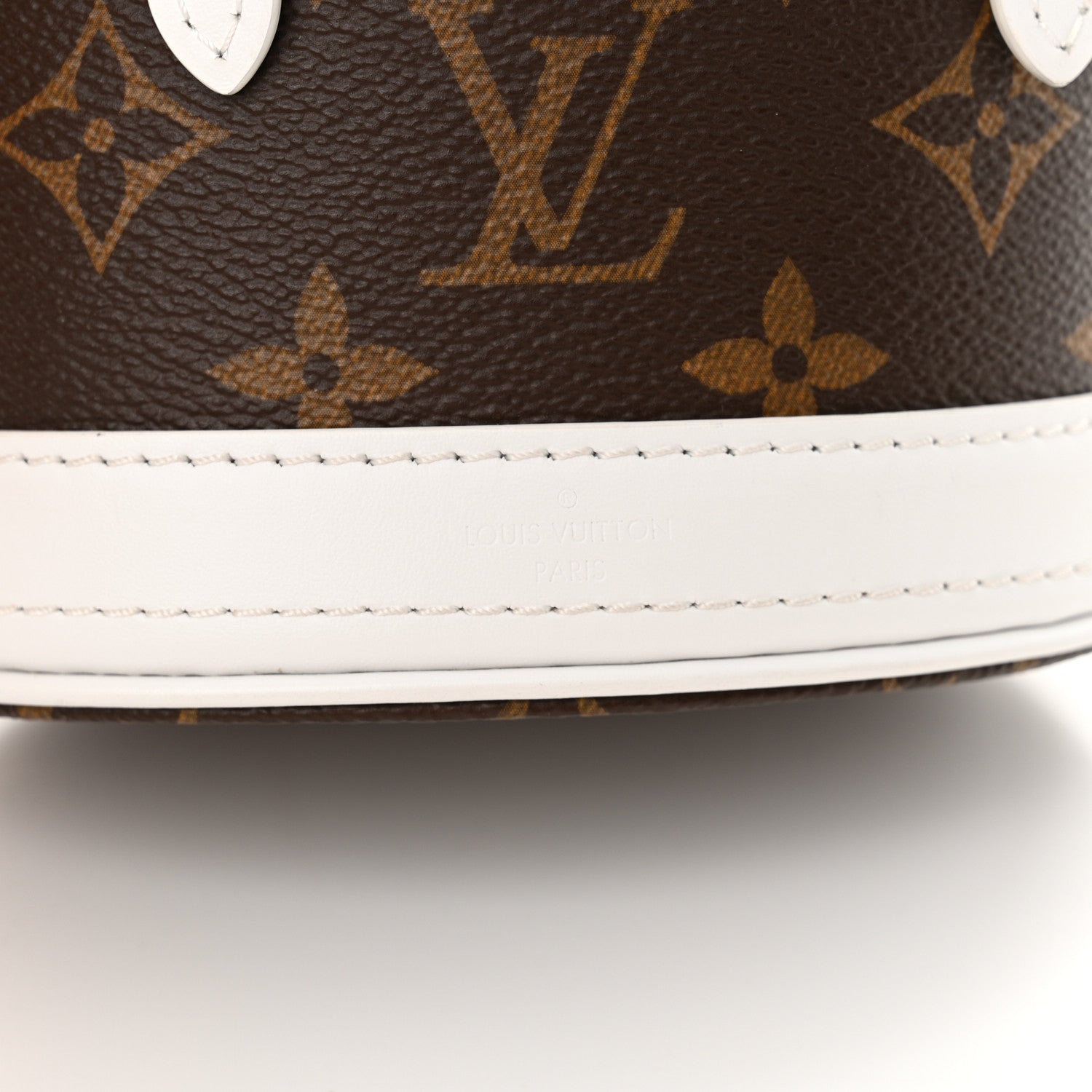 Louis Vuitton Monogram LV Match Nano Bucket Bag White 7 of 12