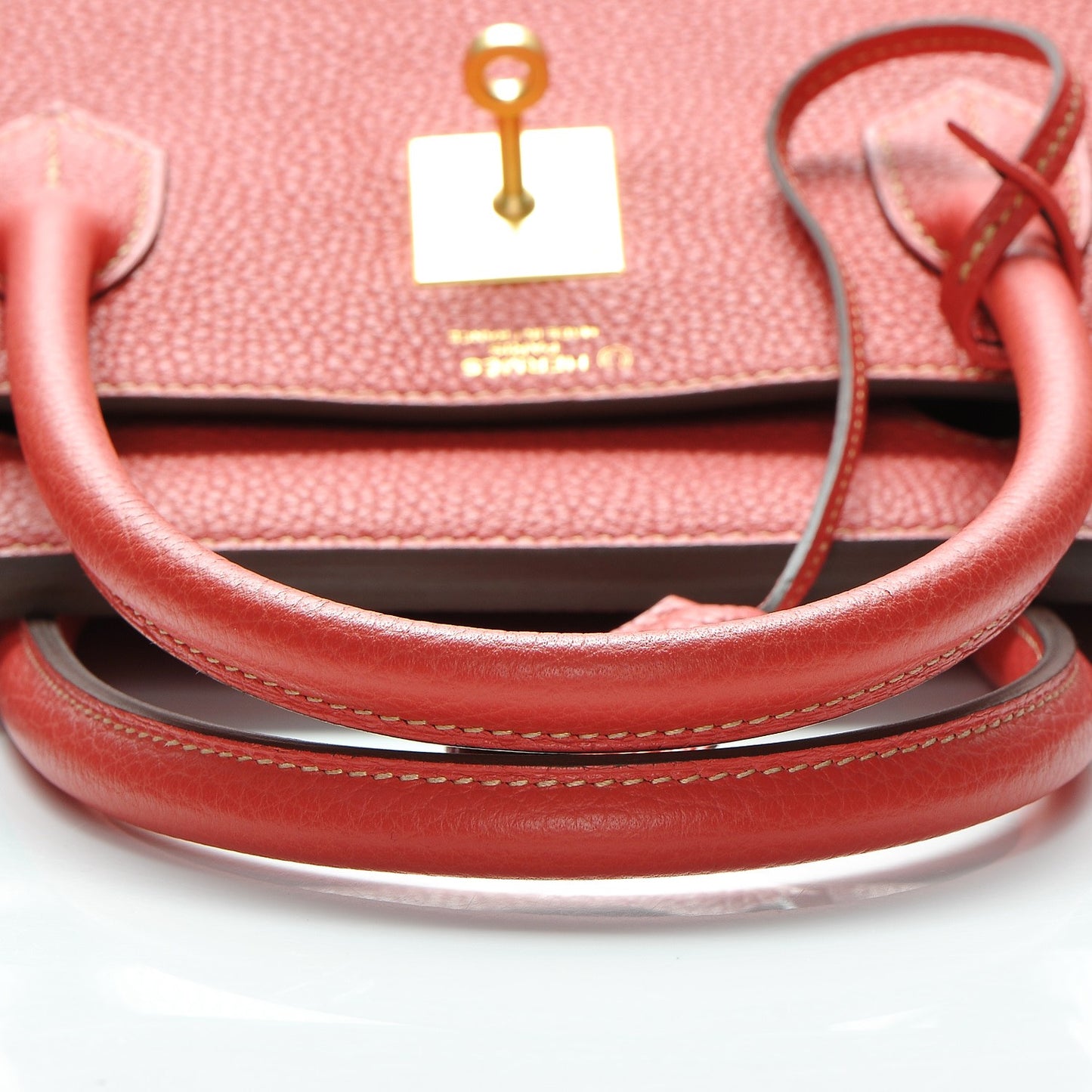 Taurillon Clemence Birkin 40 Bougainvillea Rubis