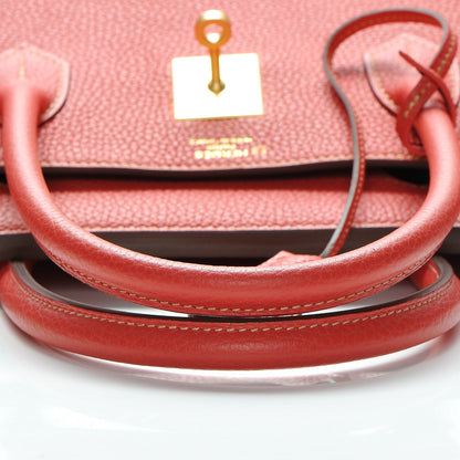Hermes Taurillon Clemence Birkin 40 Bougainvillea Rubis 21 of 27