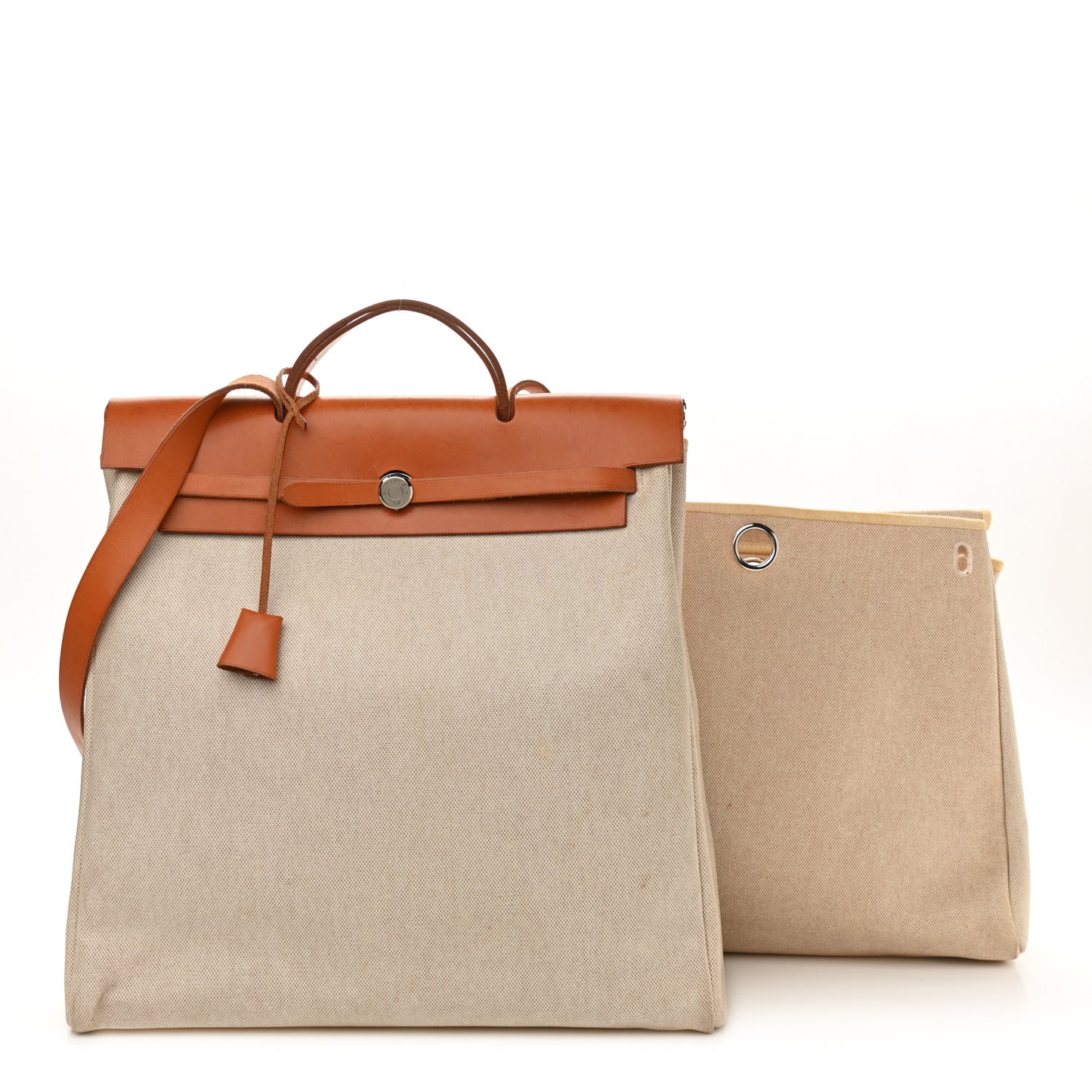 Toile Vache Calfskin Herbag 39 MM Natural