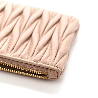 Miu Miu Nappa Matelasse Wristlet Cammeo 15 of 18