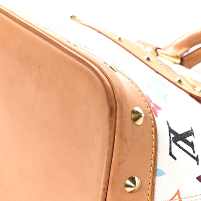 Louis Vuitton Monogram Multicolor Alma White 10 of 13