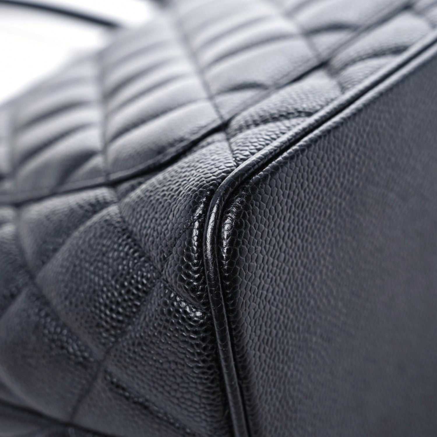 Chanel Caviar Quilted Medallion Tote Black 10 of 14