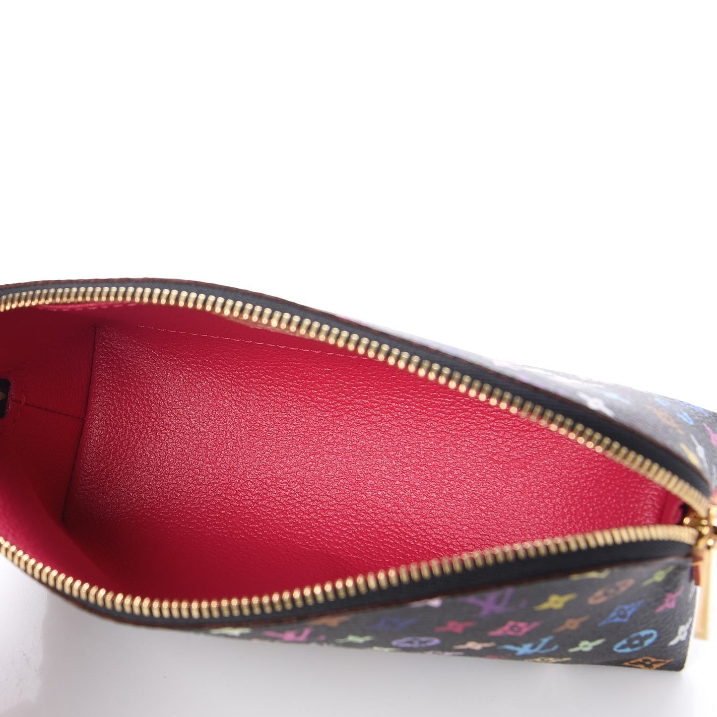 Monogram Multicolor Cosmetic Pouch Black Grenade