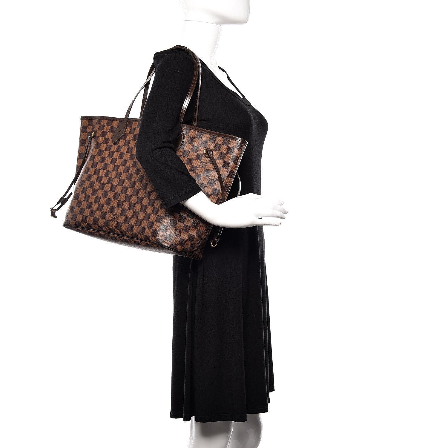 Louis Vuitton Damier Ebene Neo Neverfull MM 2 of 11