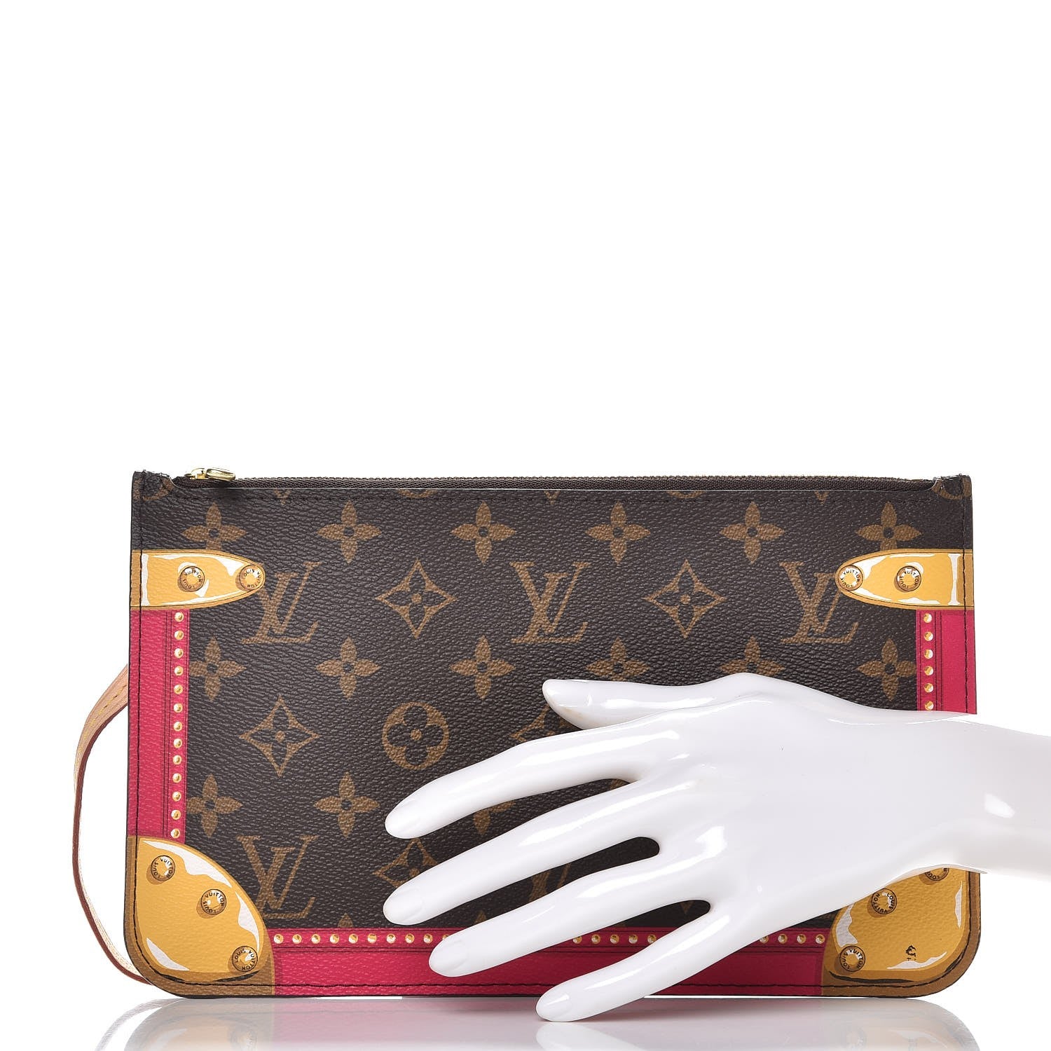 Louis Vuitton Monogram Summer Trunks MM GM Pochette 2 of 7