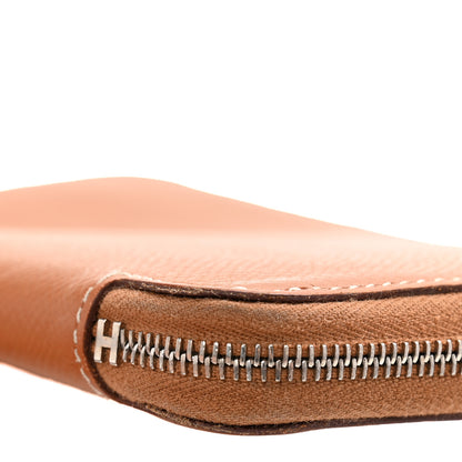 Hermes Epsom Silk'In Wallet Gold 9 of 10