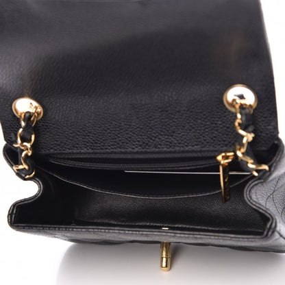 Chanel Caviar Quilted Mini Square Flap Black 5 of 7