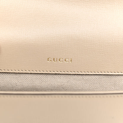 Gucci Azalea Calfskin Web Mini Horsebit 1955 Shoulder Bag Oatmeal 6 of 11