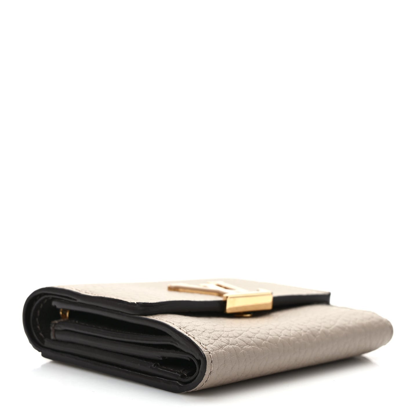 Taurillon Capucines XS Wallet Galet