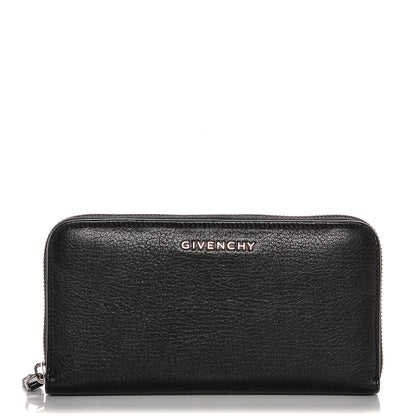 Givenchy Sugar Goatskin Pandora Zip Around Wallet Black 1 of 7