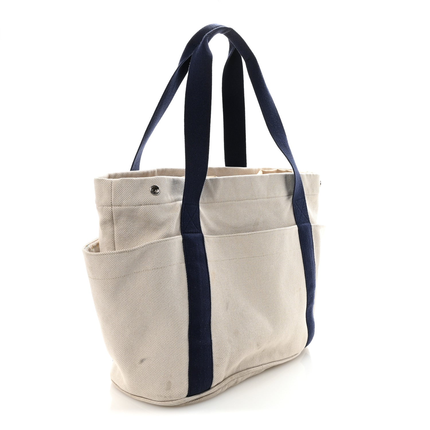 Hermes H Canvas Cabriole Nappy Bag Gris Perle 3 of 9