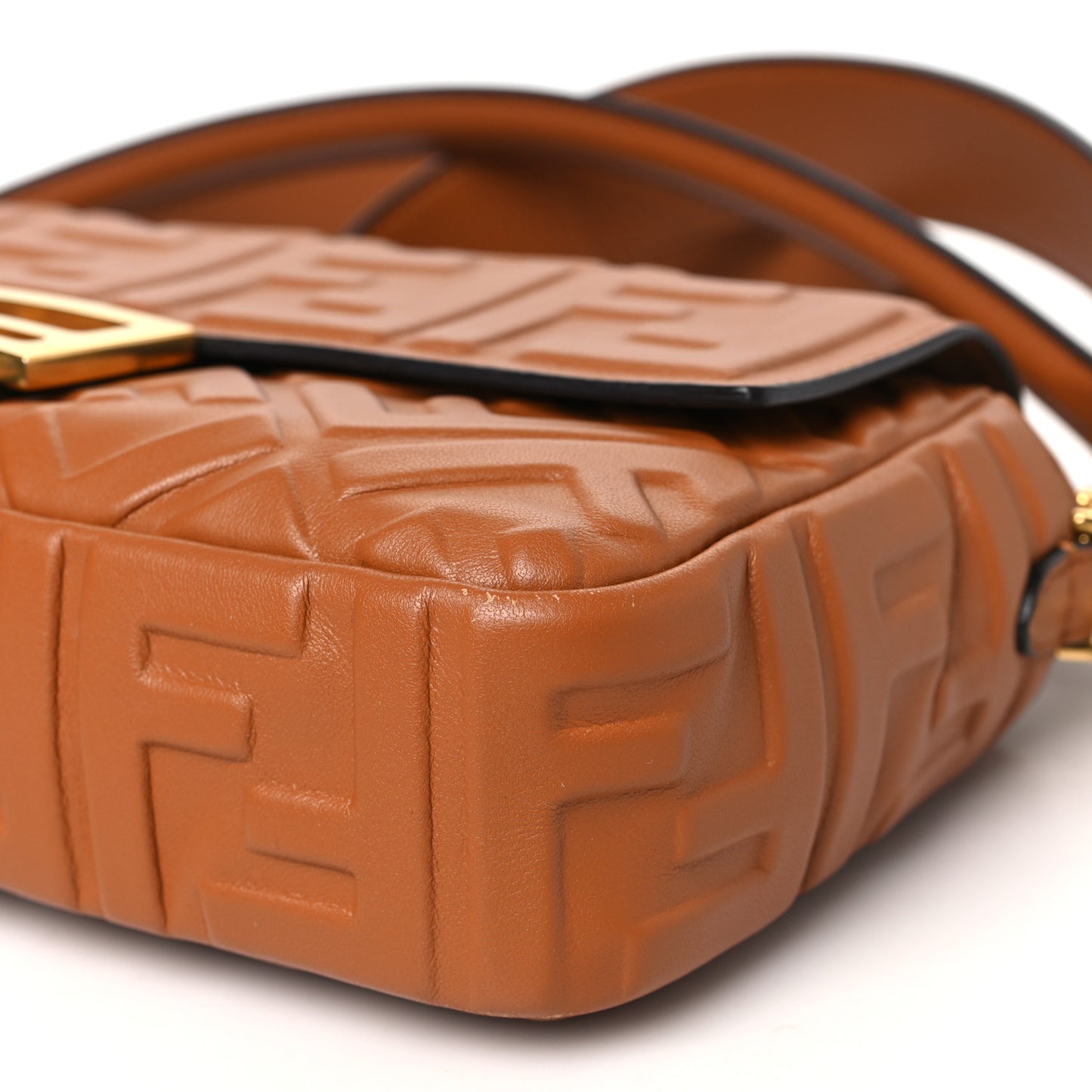 Nappa FF 1974 Embossed Baguette Coloniale