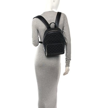 Gucci Guccissima Signature Small Day Backpack Black 2 of 13