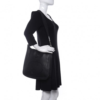 Hermes Epsom Evelyne GM Black 2 of 9
