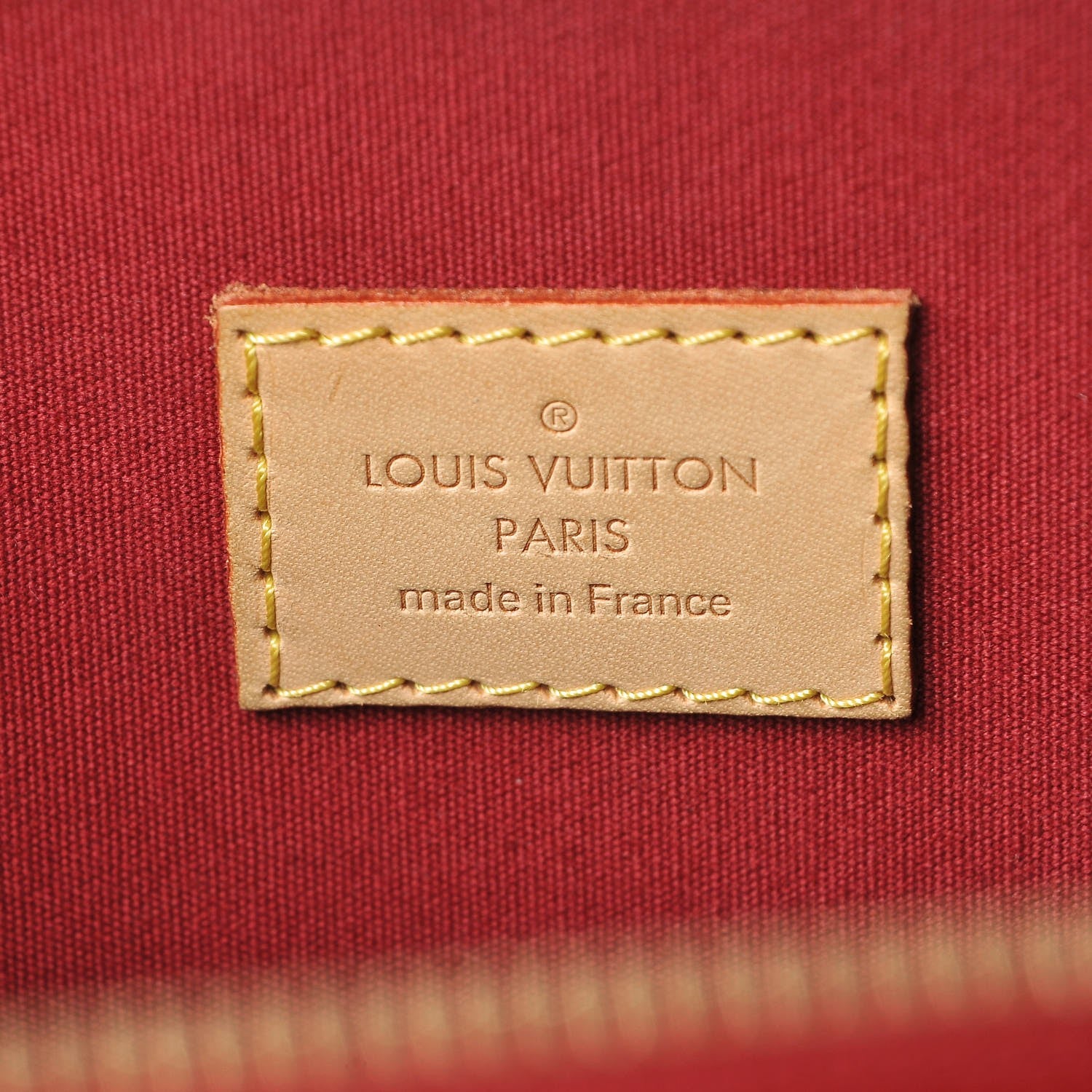 Louis Vuitton Vernis Alma GM Pomme D'Amour 6 of 7