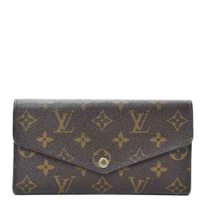 Louis Vuitton Monogram Sarah Wallet NM 1 of 9