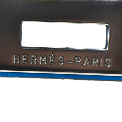 Hermes Taurillon Clemence Birkin 35 Bleu Hydra 29 of 32