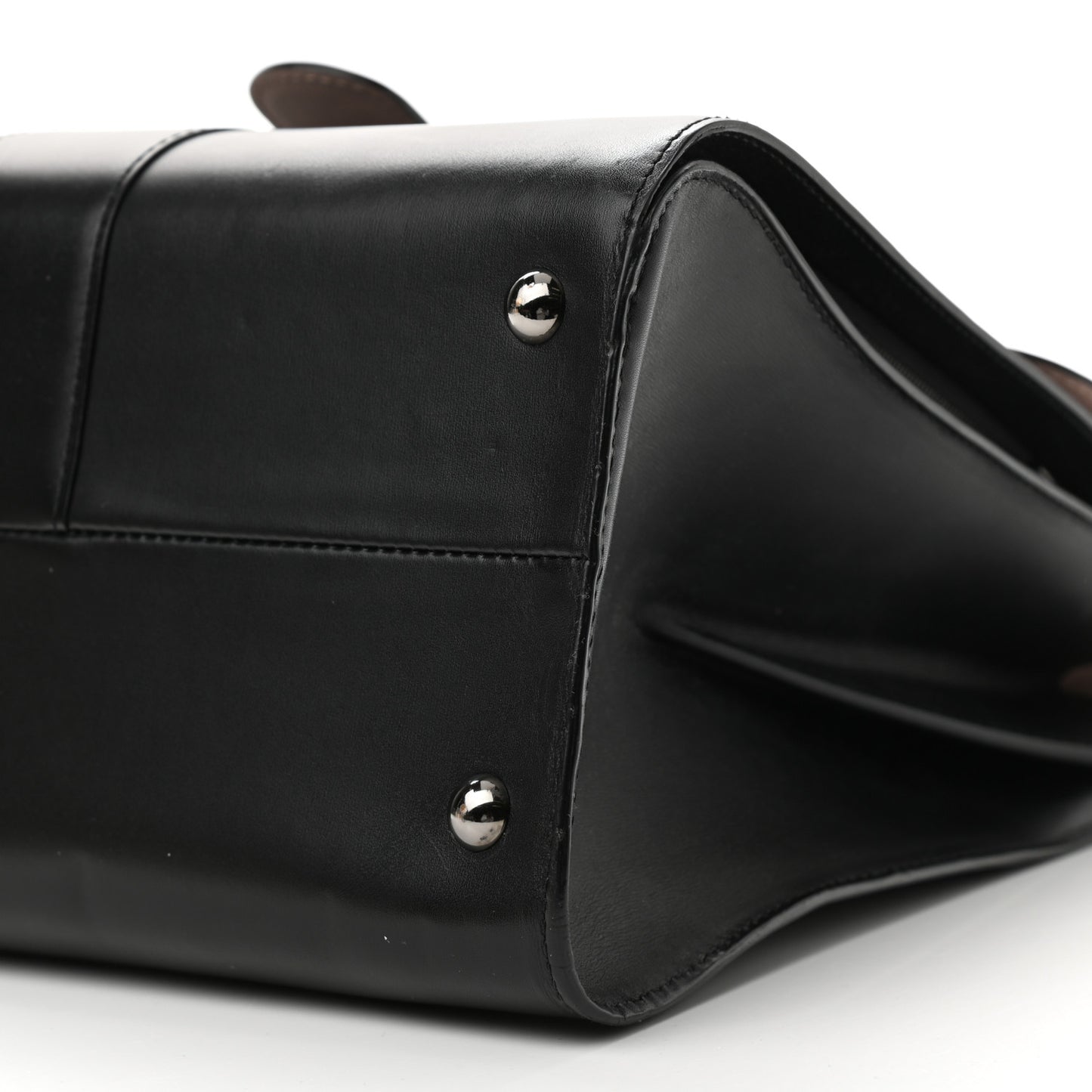 Boxed Calfskin MM Magic Brillant Satchel Black Multicolor